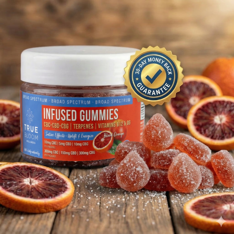 UPLIFT | BLOOD ORANGE | THC-FREE GUMMIES