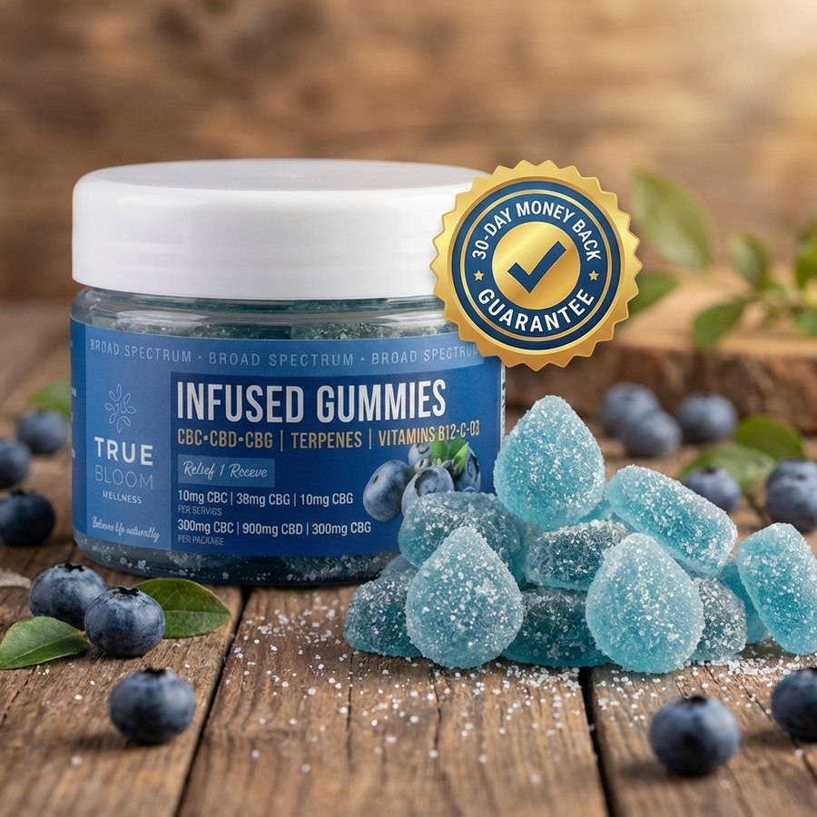 RELIEF | BLUEBERRY | THC-FREE GUMMIES