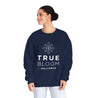  True Bloom Wellness Branded Sweatshirt Navy