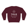 True Bloom Wellness - Unisex Maroon Crewneck Sweatshirt