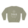 True Bloom Wellness - Unisex Khaki Crewneck Sweatshirt